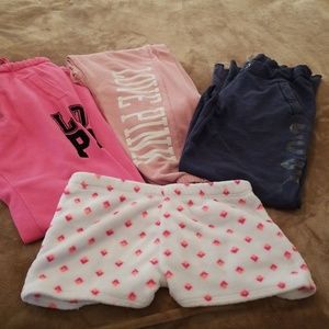 PINK bundle, and shorts